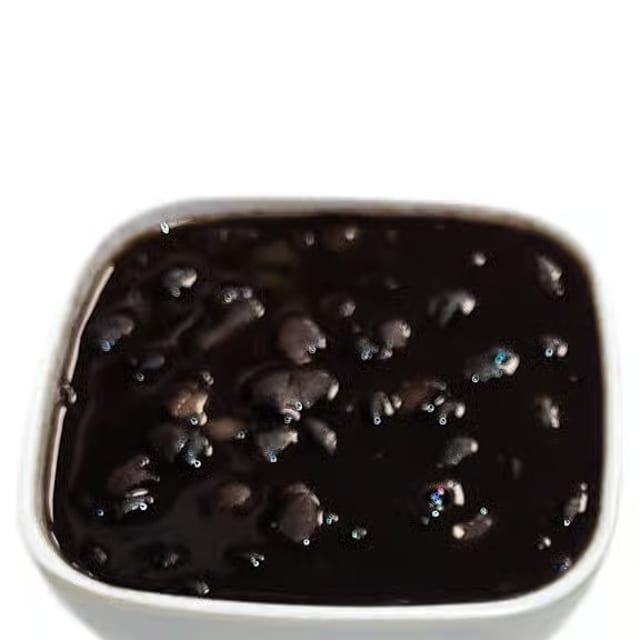 Whole Black Beans.