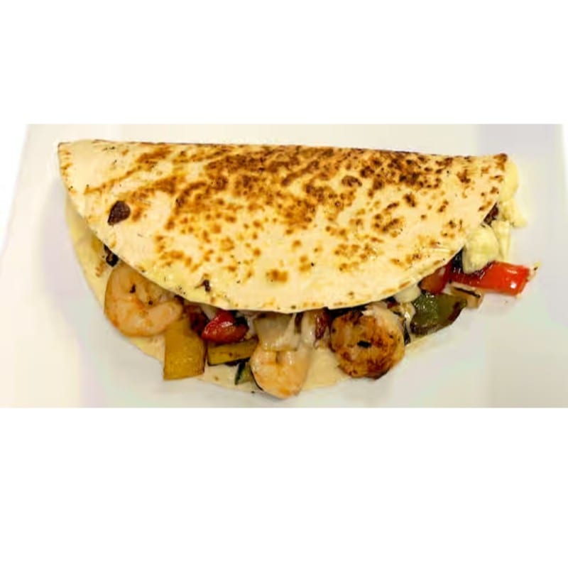 Quesadilla Fajitas Camaron.