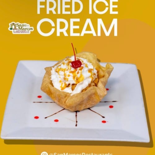 FRIED ICE CREAM.