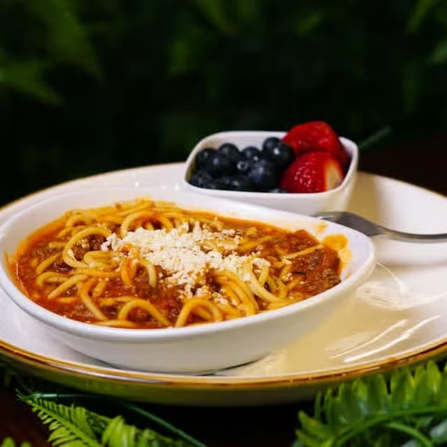 Kids Spaghetti Fiesta.
