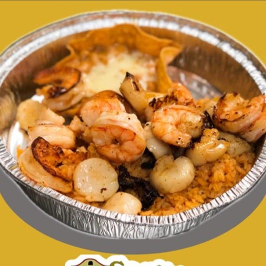 Arroz Con Mariscos.