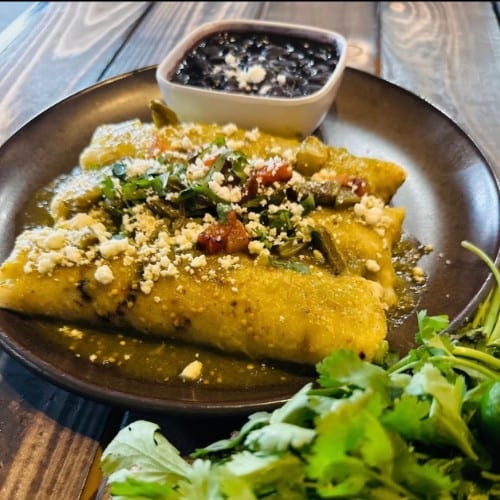 Vegan Enchiladas.