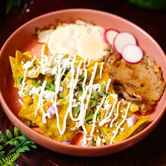 Chilaquiles.