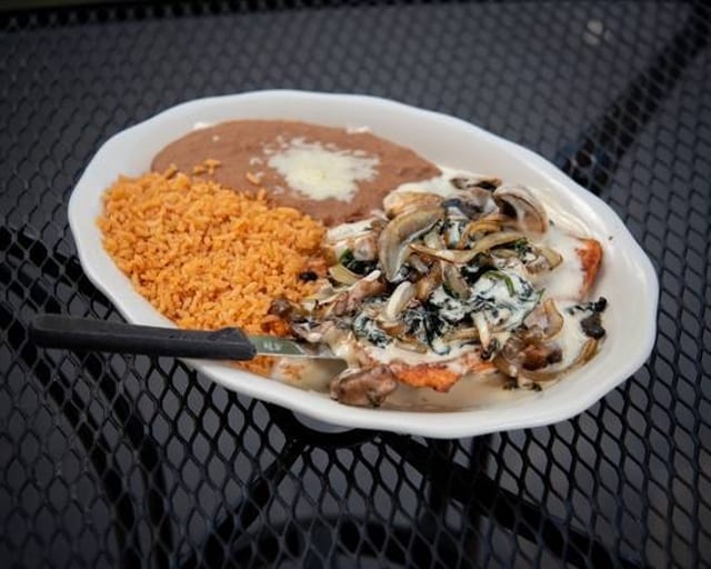 Lunch Pollo Ranchero.