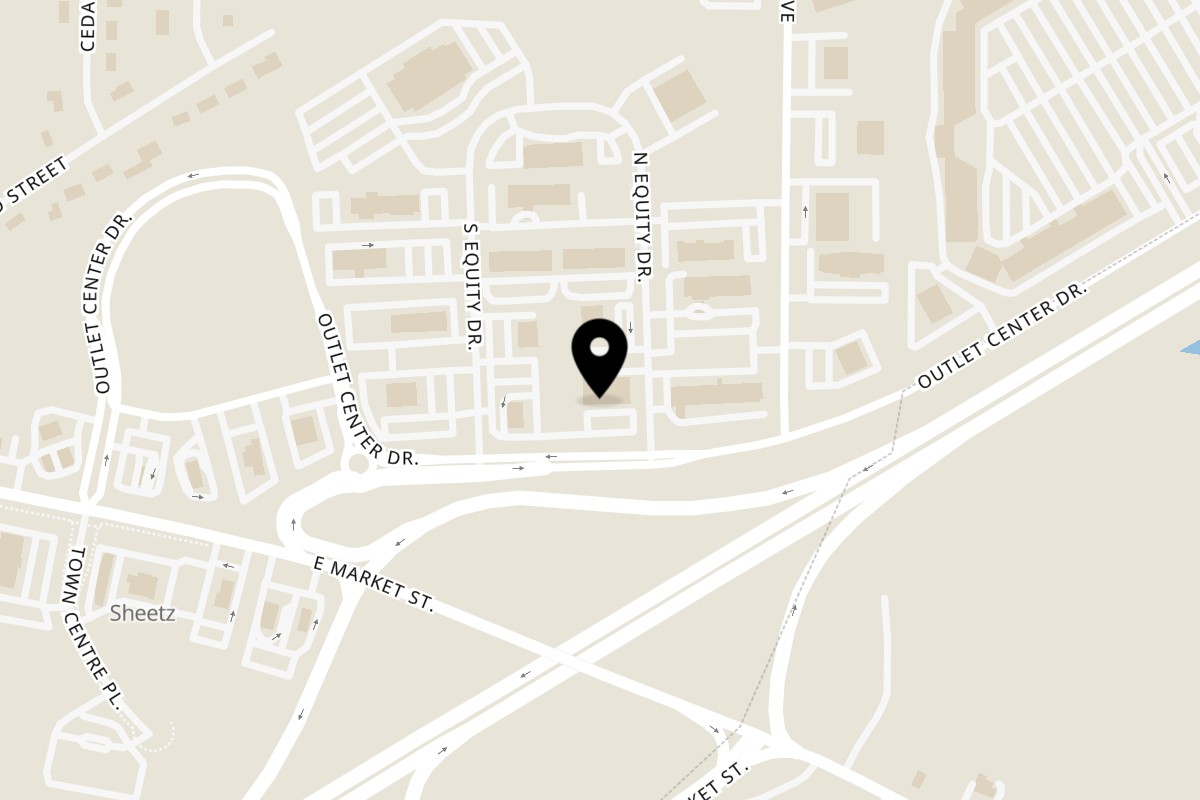 Map showing the location of San Marcos Mexican Restaurant Smithfield on 131 N Equity Dr in Smithfield